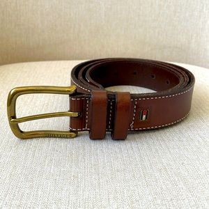 Men’s Tommy Hilfiger Brown Belt, Size 38